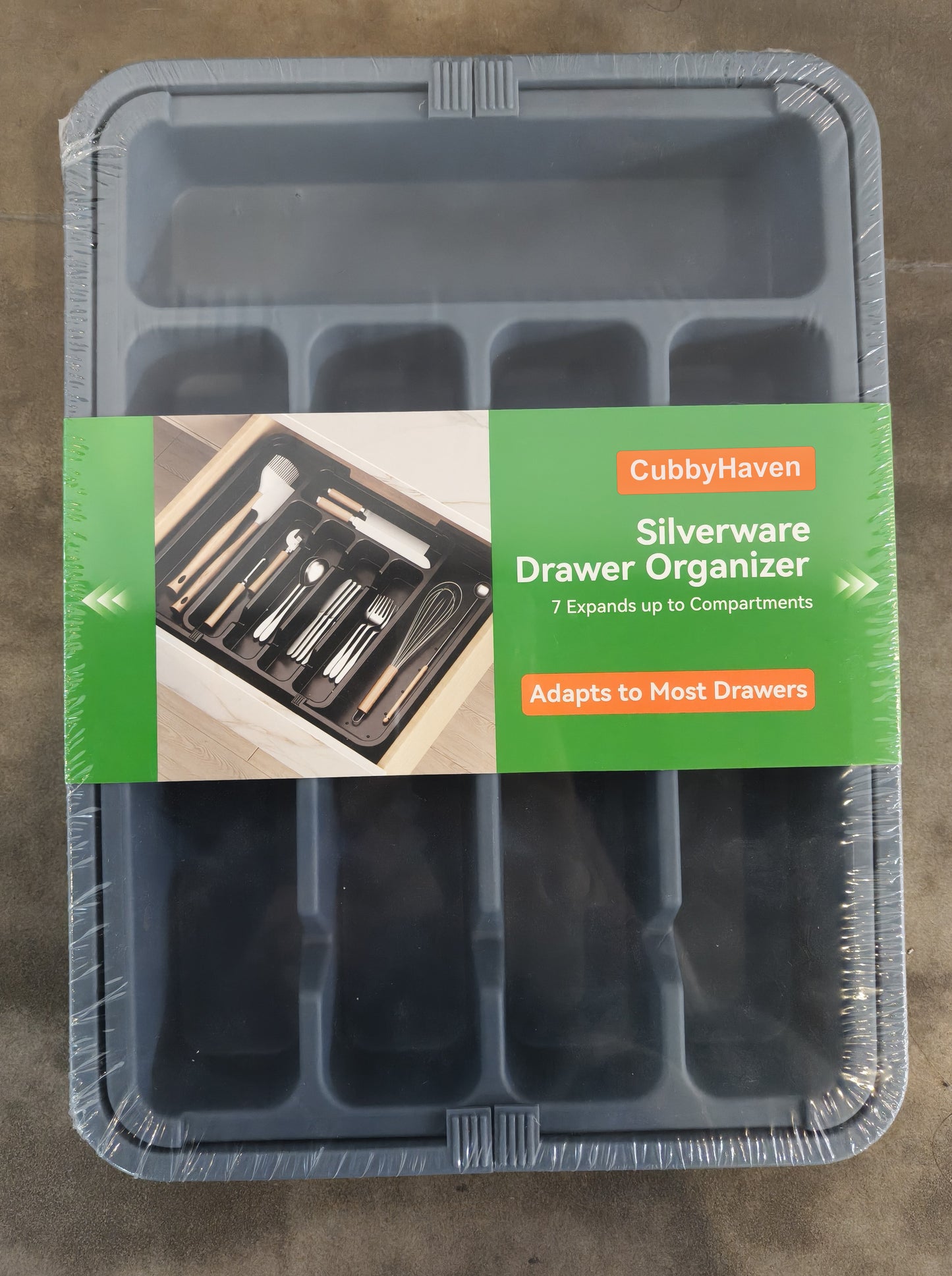 Adjustable & Expandable Silverware Drawer Organizer
