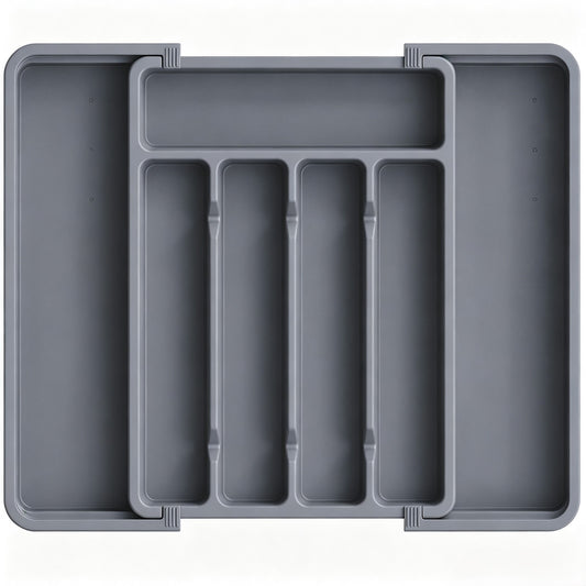 Adjustable & Expandable Silverware Drawer Organizer